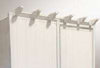36 Double Single Louvered Roof