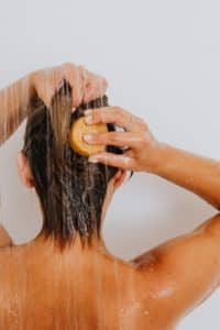 woman-showering